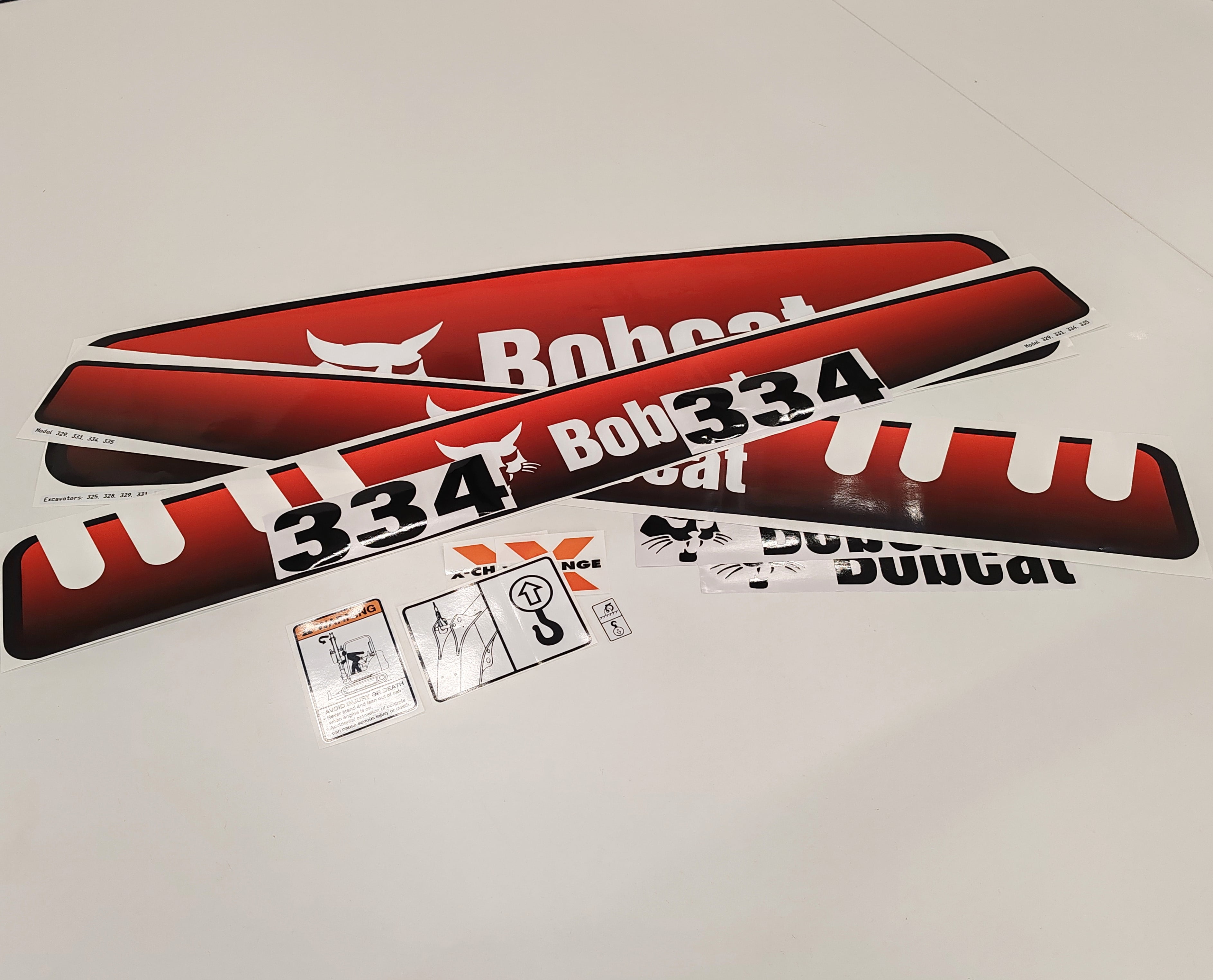 411 Decals Aftermarket Replacement Sticker Set Compatible with Bobcat ...