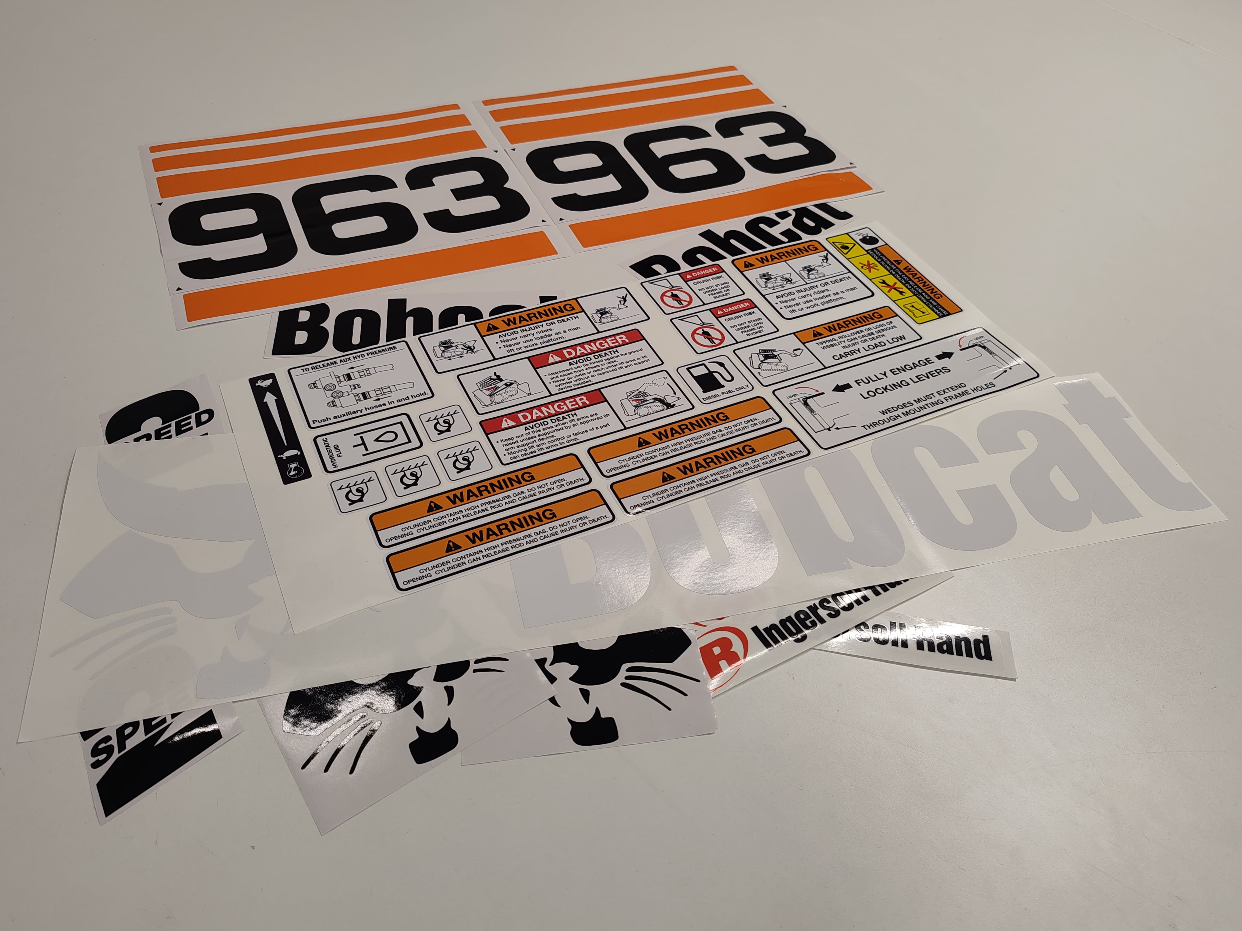 411 Decals Aftermarket Replacement Sticker Set Compatible with Bobcat ...
