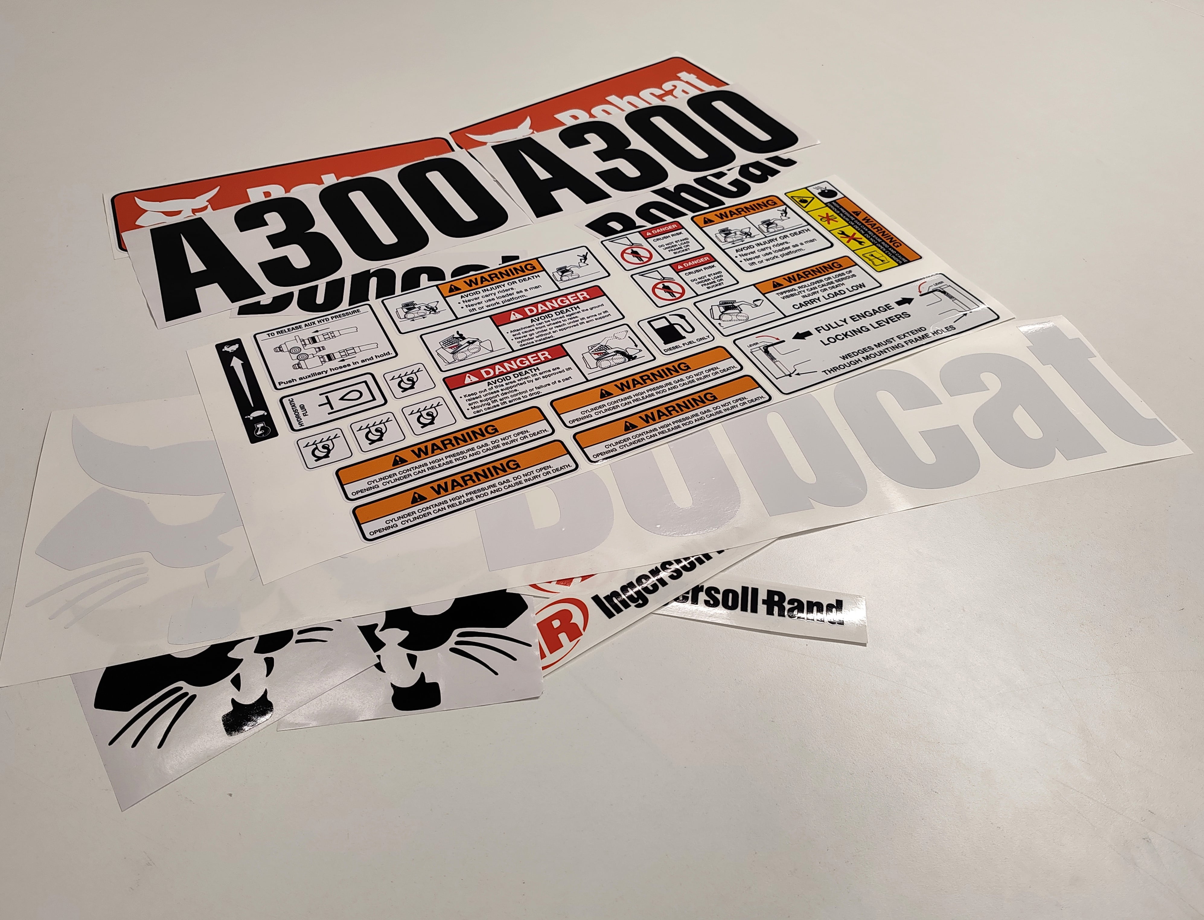 411 Decals Aftermarket Replacement Sticker Set Compatible with Bobcat ...