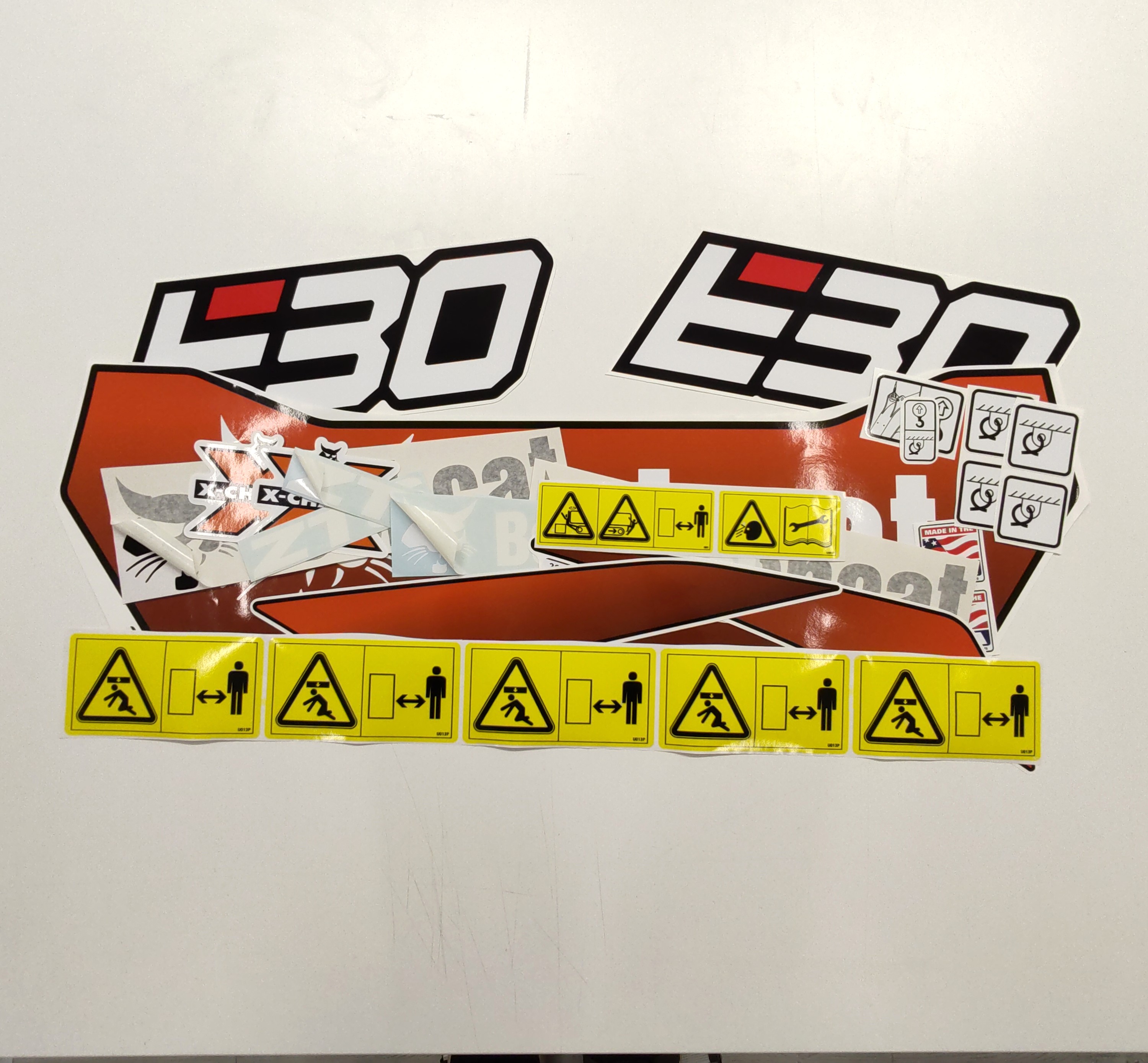 411 Decals Replacement Sticker Set For Honda 135HP 4-Stroke Outboard Motor - Blue Decals