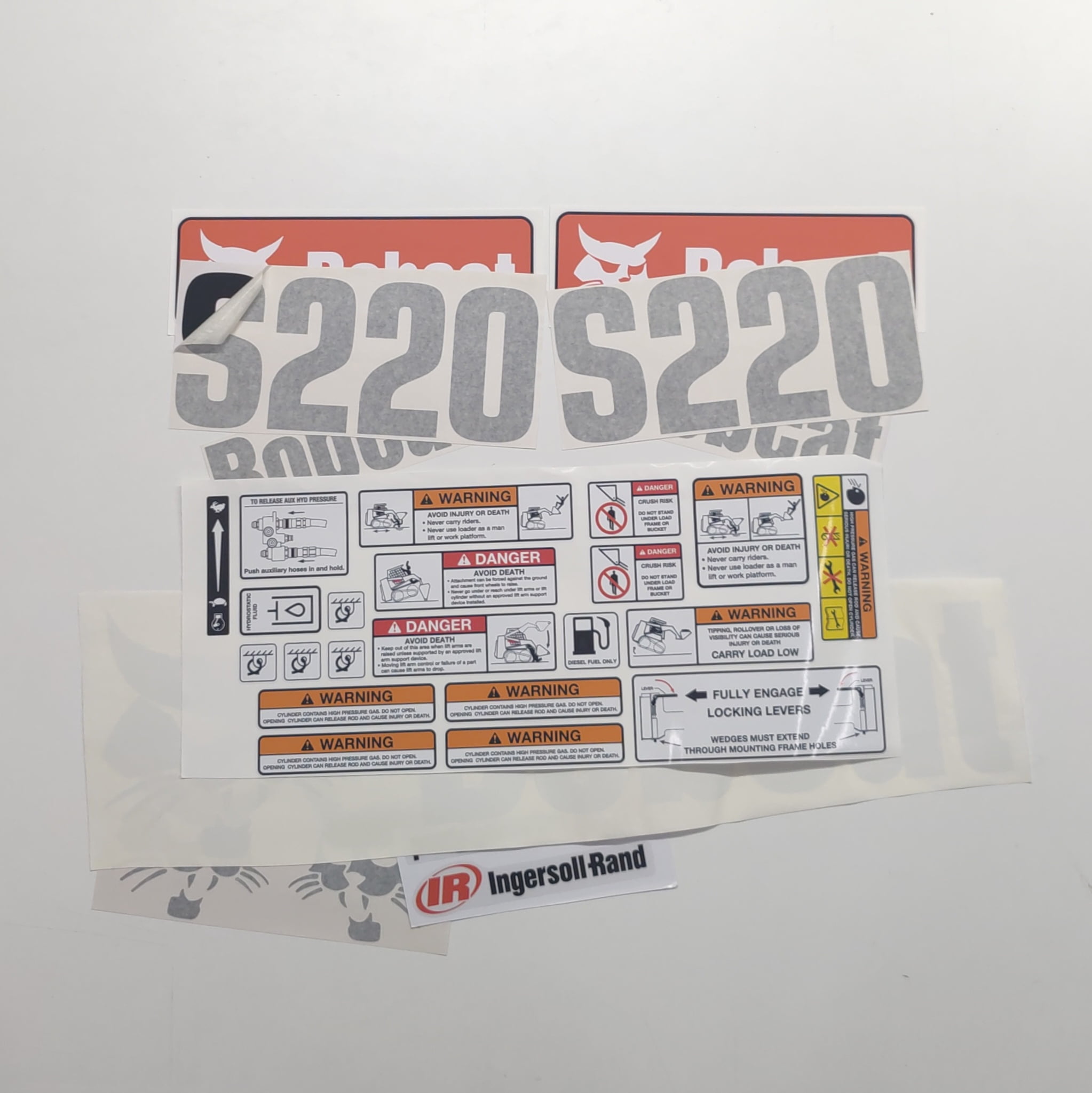 411 Decals Aftermarket Replacement Sticker Set Compatible with Bobcat ...