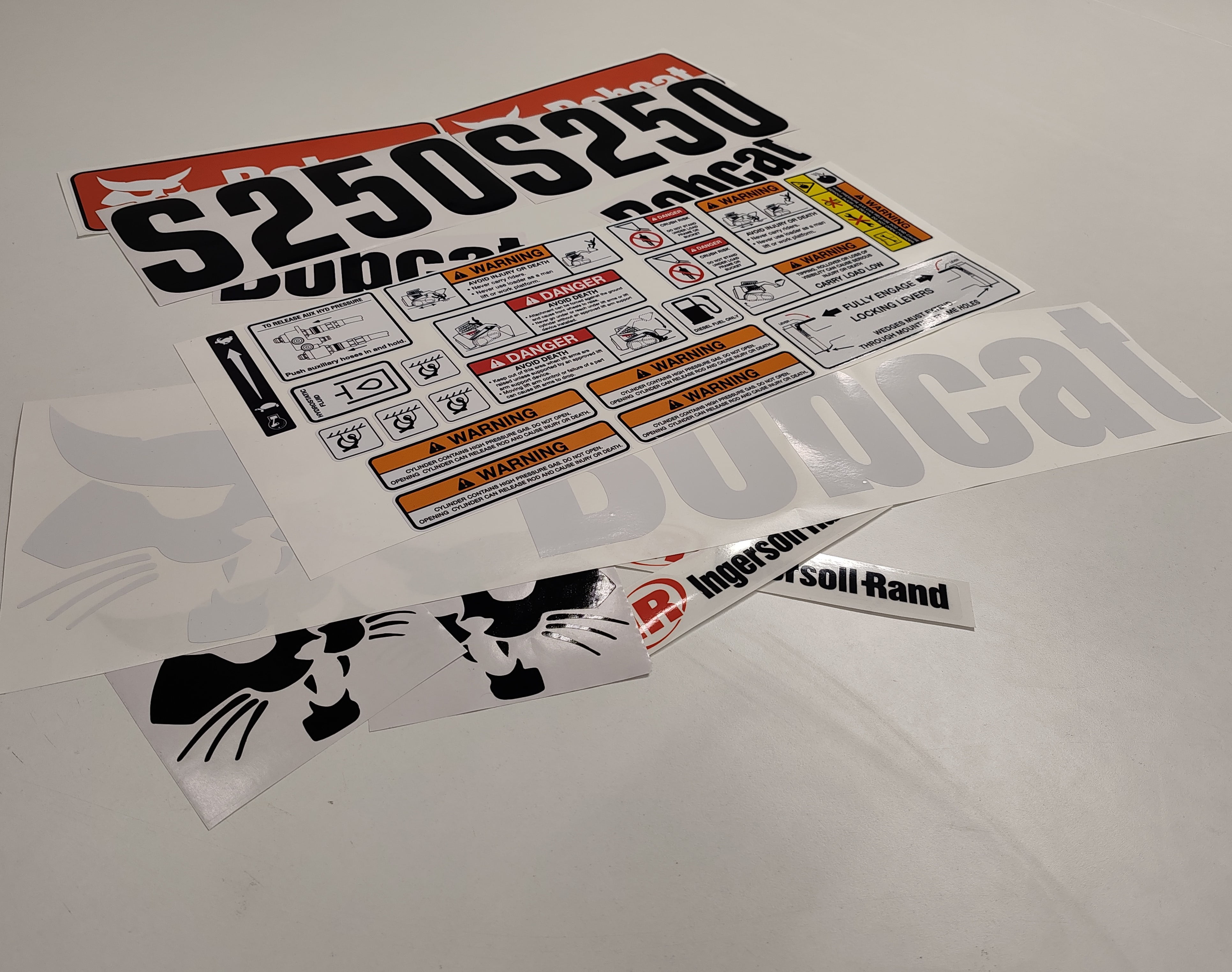 411 Decals Aftermarket Replacement Sticker Set Compatible with Bobcat ...