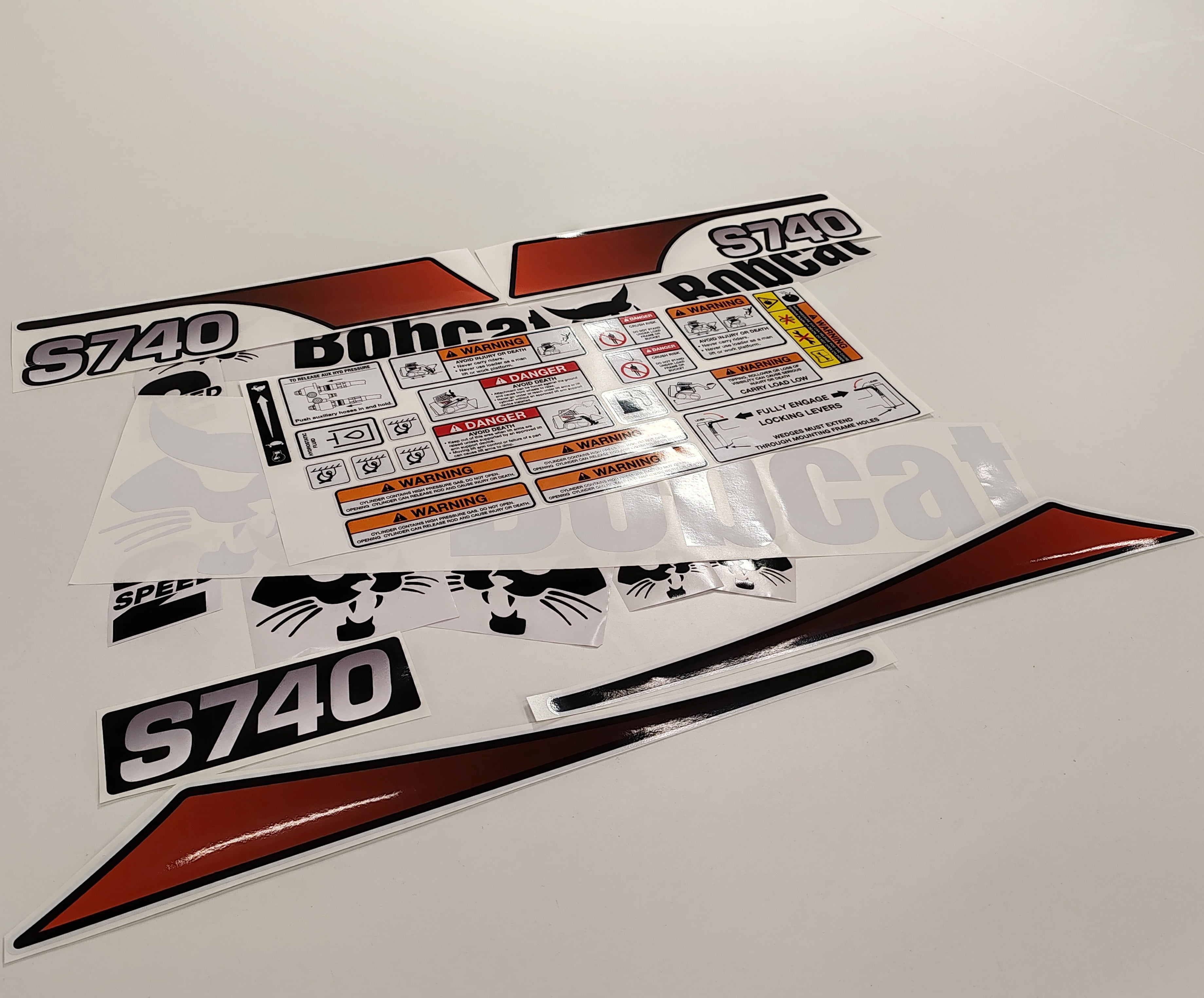 411 Decals Aftermarket Replacement Sticker Set Compatible with Bobcat ...