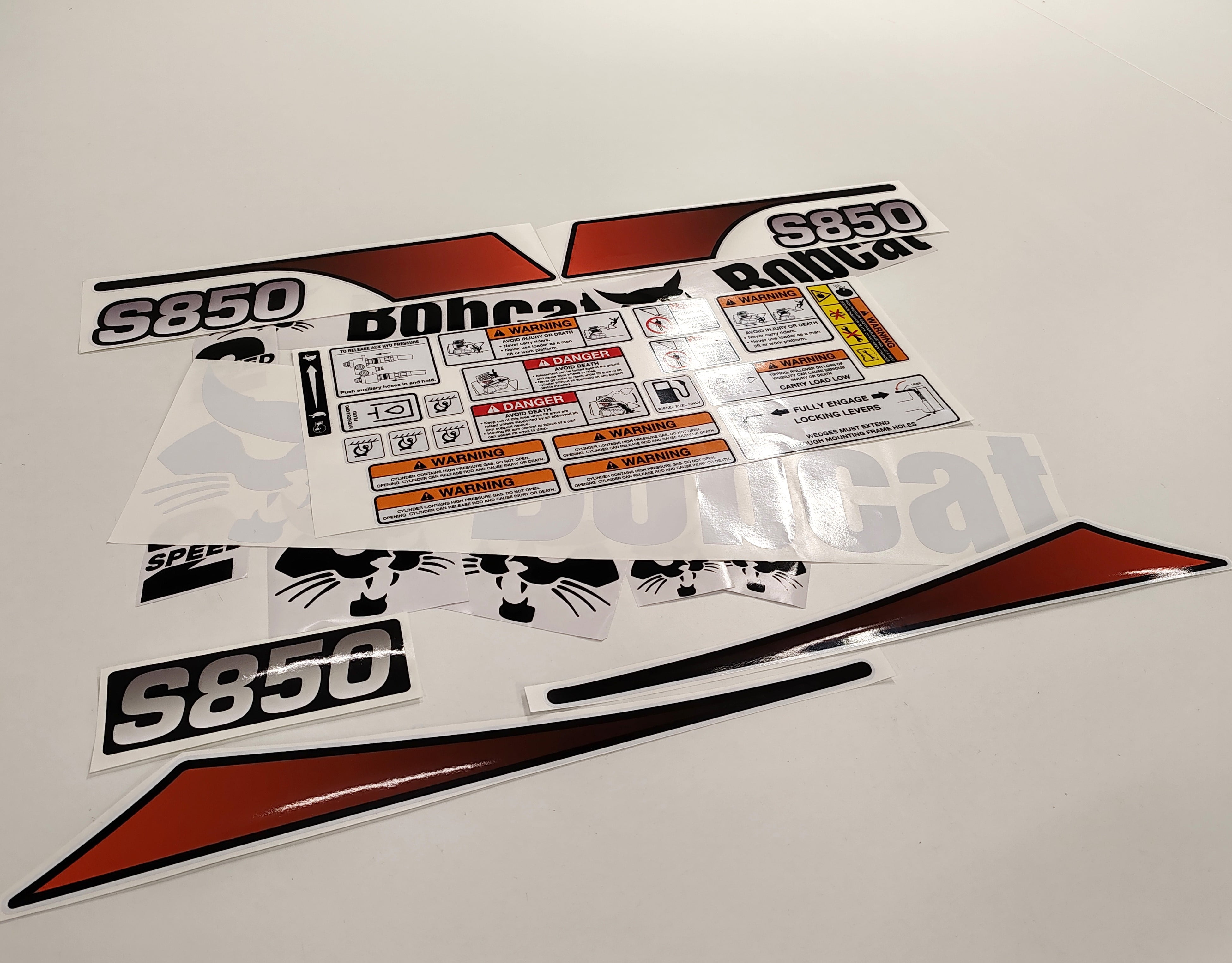 411 Decals Aftermarket Replacement Sticker Set Compatible with Bobcat ...