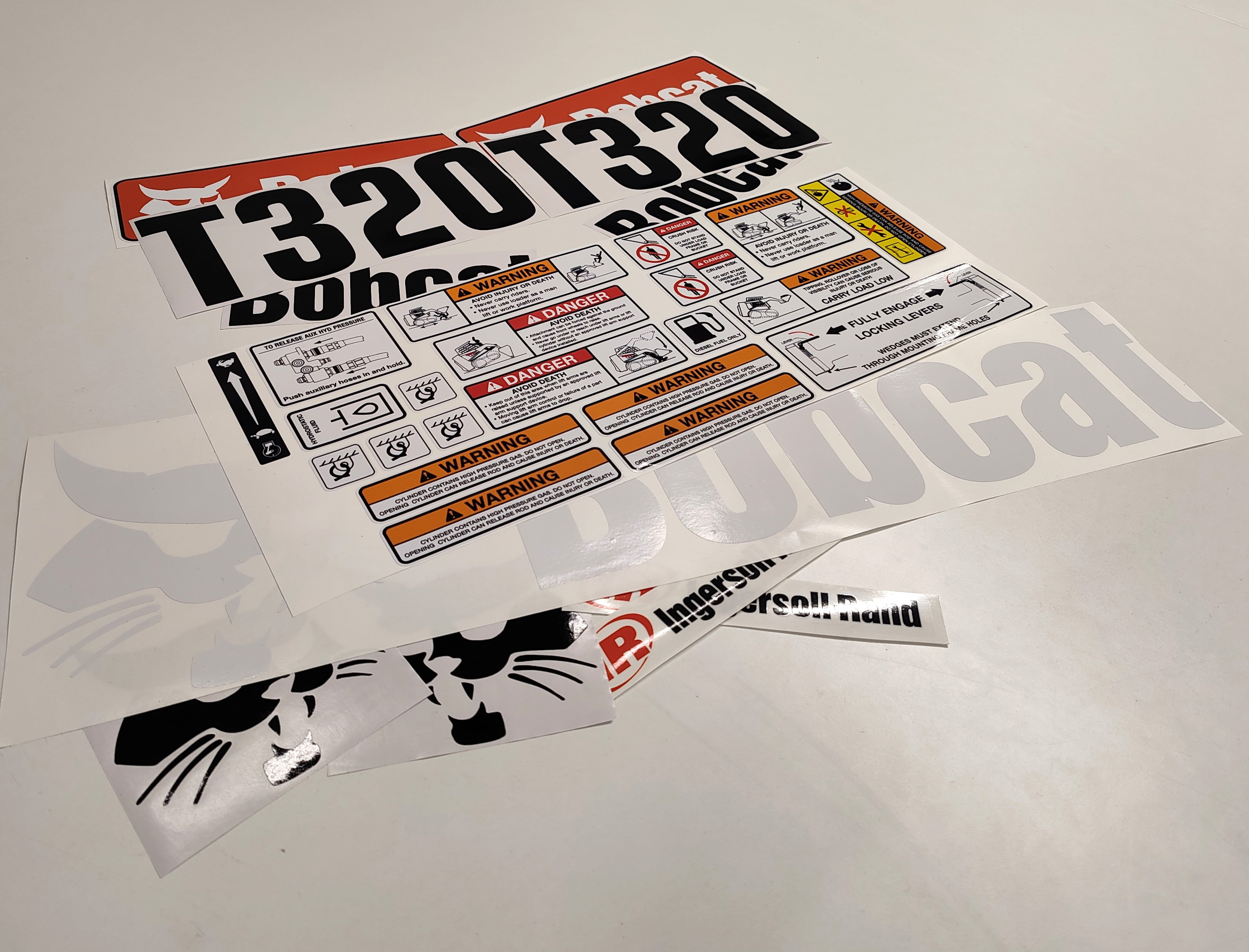 411 Decals Aftermarket Replacement Sticker Set Compatible with Bobcat ...
