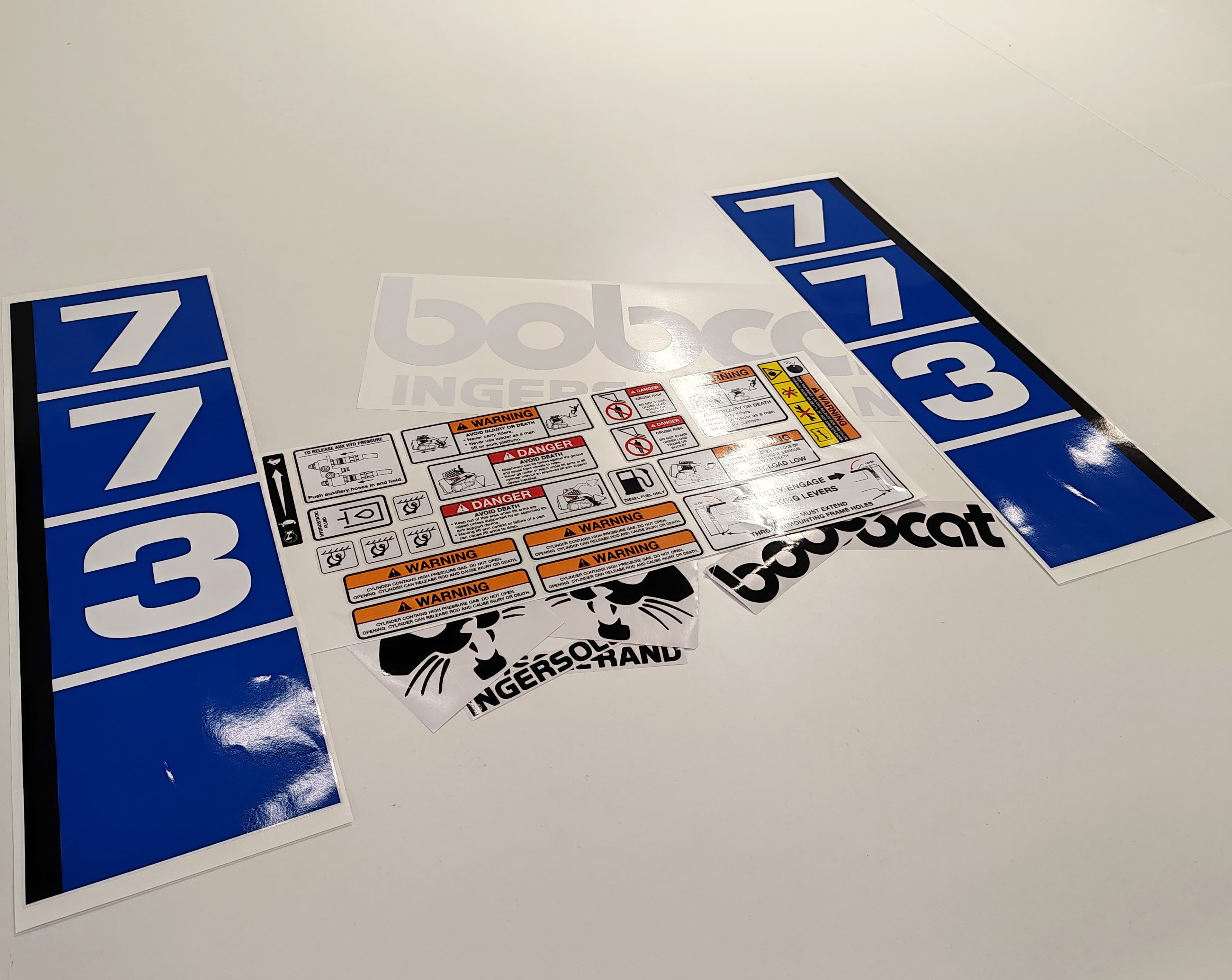 411 Decals Aftermarket Replacement Sticker Set compatible with Bobcat ...