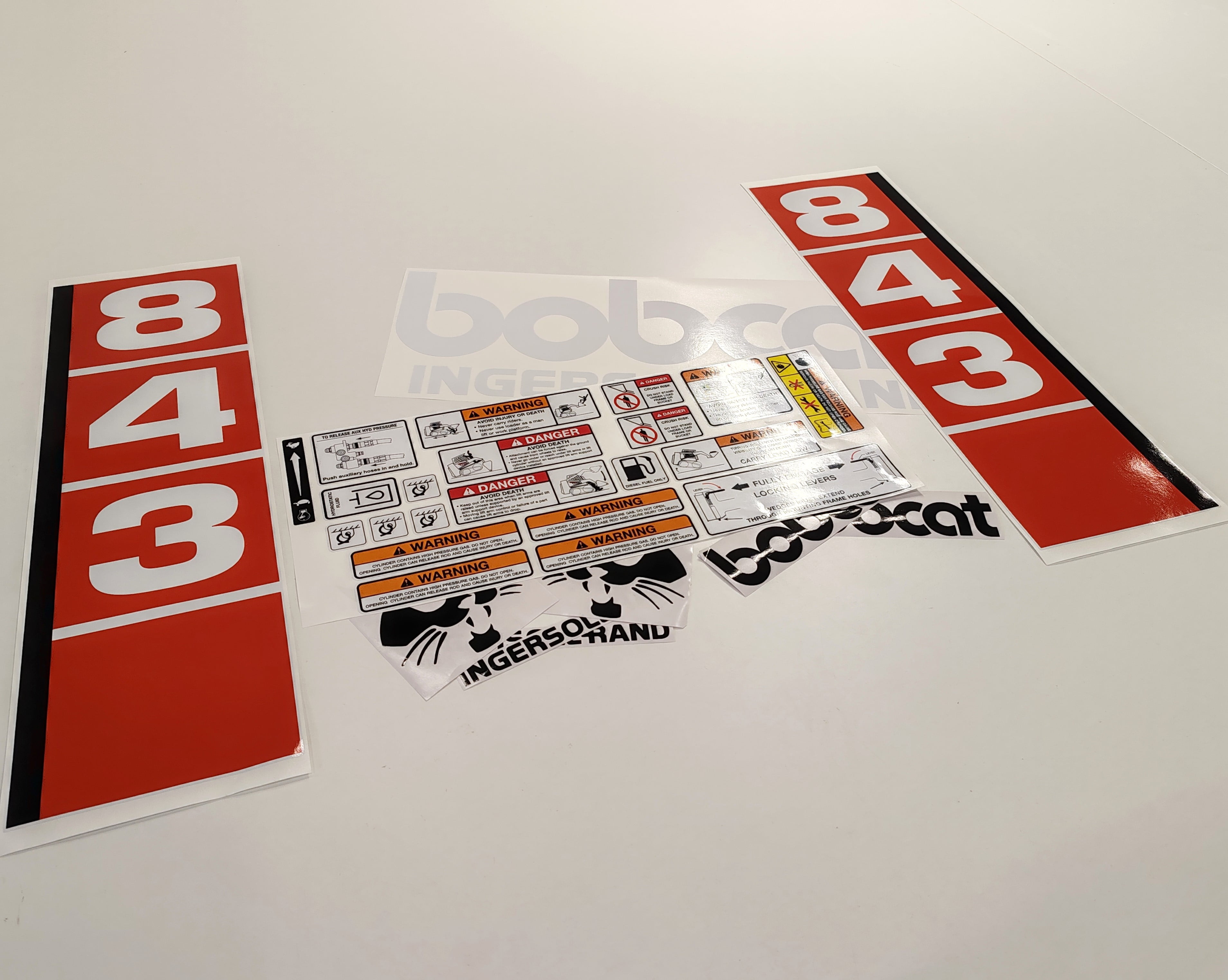 411 Decals Aftermarket Replacement Sticker Set compatible with Bobcat ...