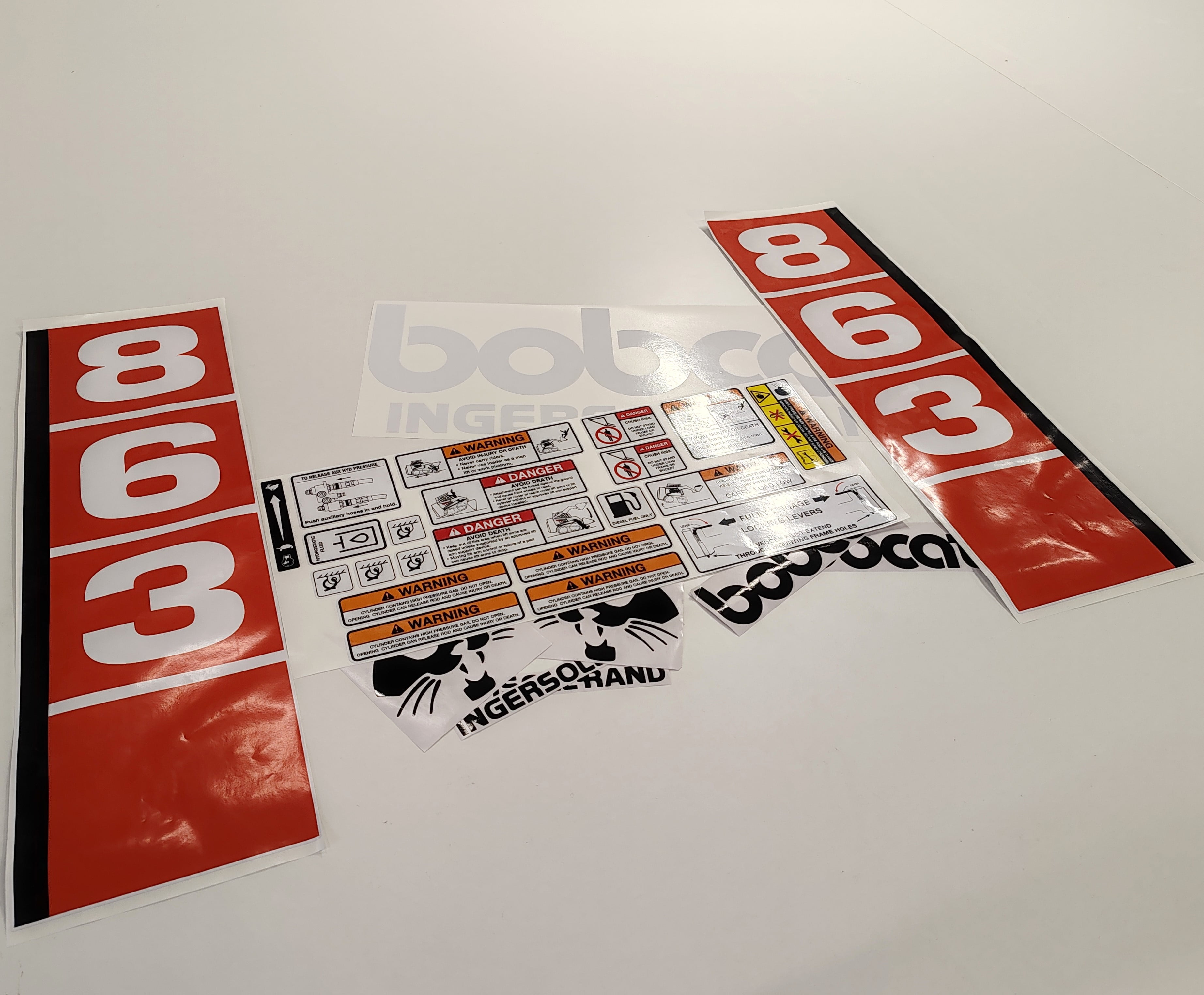 411 Decals Aftermarket Replacement Sticker Set compatible with Bobcat ...