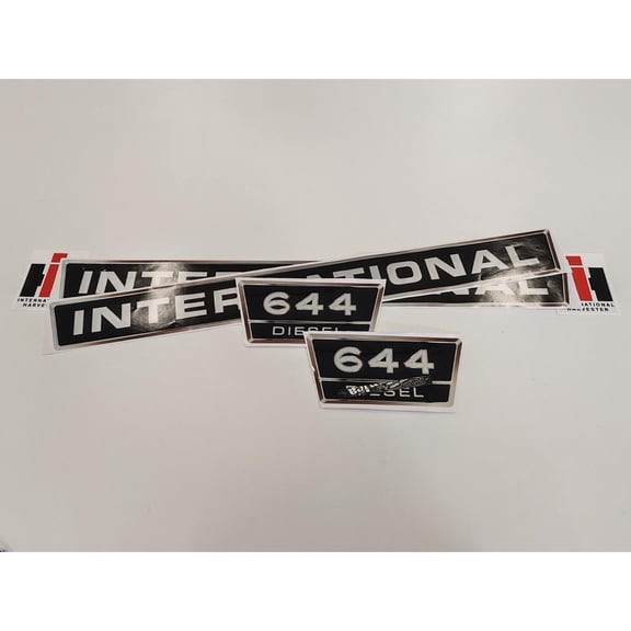 411 Decals Replacement for International 644 Diesel Tractor Decal Sticker Set