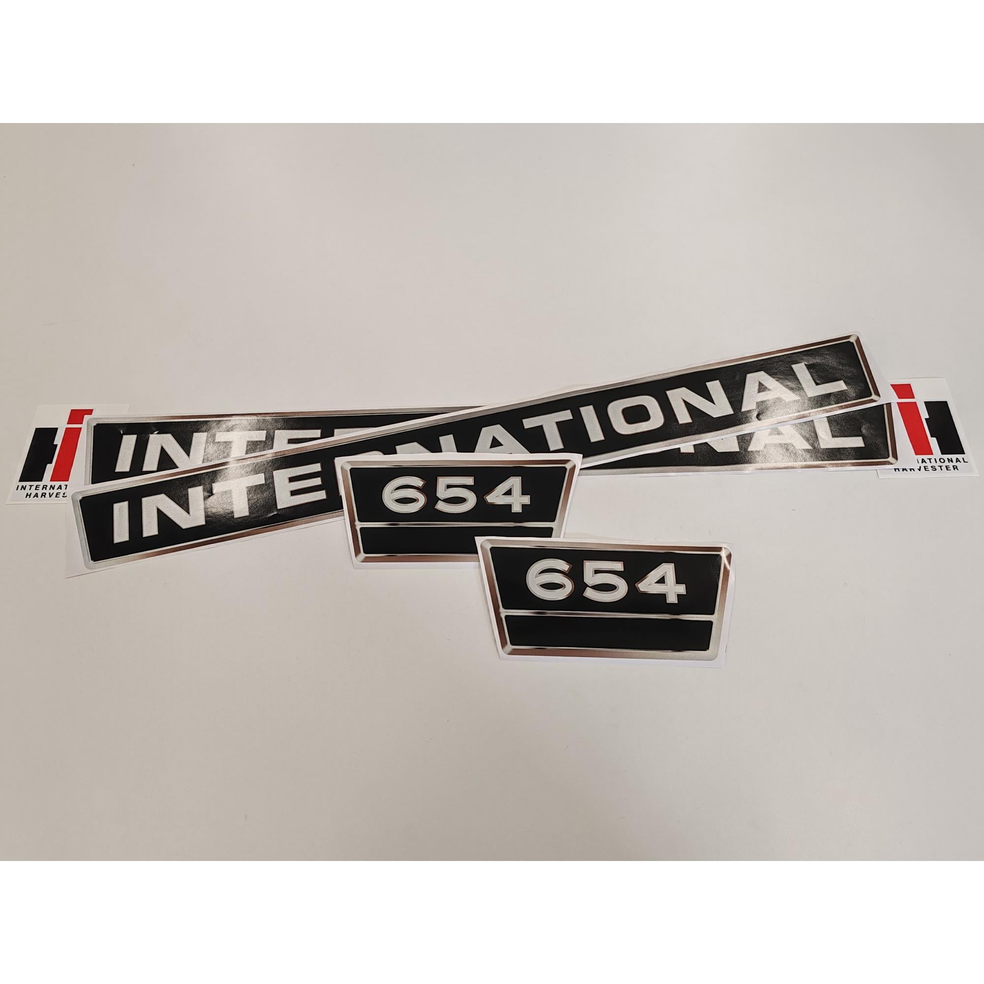 411 Decals Replacement for International 654 Tractor Decal Sticker Set ...