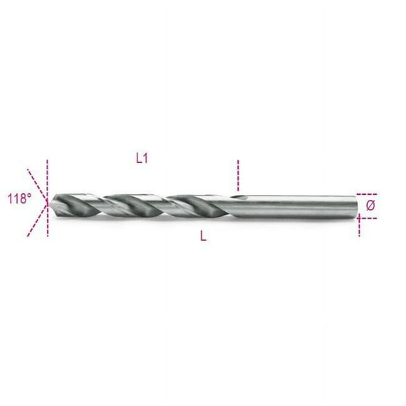 412 3.00 mm. Finishing Twist Drills With Cylindrical Shank