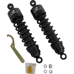 412 Series Magnum Steel Spring 12.5in. Shock, Black
