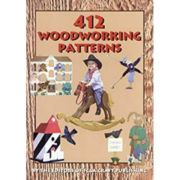 Pre-Owned 412 Woodworking Patterns (Paperback) 1890957372 9781890957377