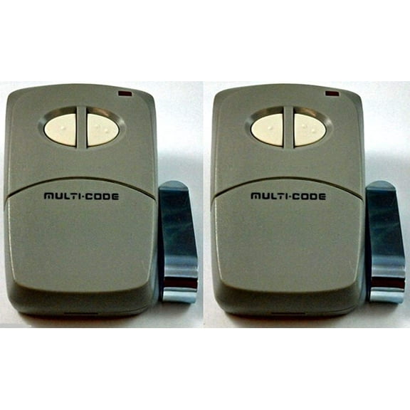 4120 2PACK Linear Multi-Code 2-Button Remote multicode MCS412001 300mh 3089 1090