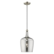 Livex Lighting - Art Glass - 1 Light Mini Pendant in Coastal Style - 9.25 Inches