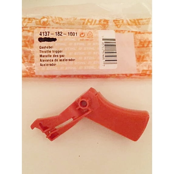 4137 182 1001 STIHL Throttle Trigger Lever fits FS75 FS80 FS85 FS90 FS100 FS101 FS110 FS130 OEM Genuine Stihl Part 4137-182-1001