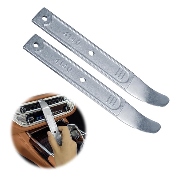 4140 Metal Pry Tool – Trim & Panel Removal Bar for Auto Interior Door, Dashboard & Upholstery