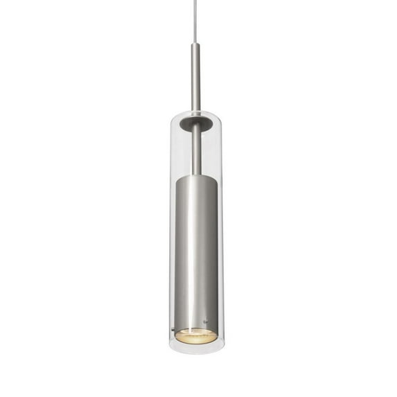 41411-BN-Kuzco Lighting-Jarvis - 1 Light Pendant-12.63 Inches Tall and 2.75 Inches Wide-Brushed Nickel Finish -Traditional Installation