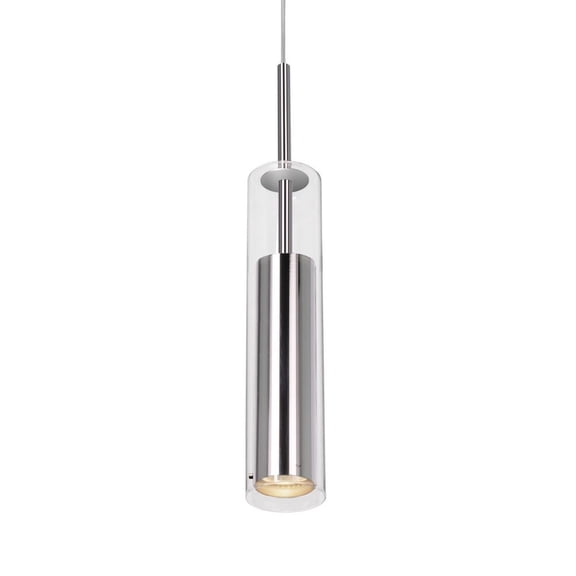 41411-CH-Kuzco Lighting-Jarvis - 1 Light Pendant-12.63 Inches Tall and 2.75 Inches Wide-Chrome Finish    -Traditional Installation