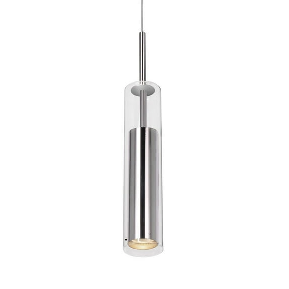 41411-CH-Kuzco Lighting-Jarvis - 1 Light Pendant-12.63 Inches Tall and 2.75 Inches Wide-Chrome Finish -Traditional Installation