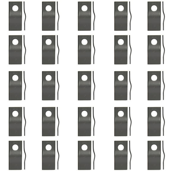 41432370 Twenty Five 4-1/8" Disc Mower Blades Fits Zweeger CM1367