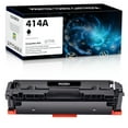 thumbnail image 1 of 414A Toner Cartridges 1-Pack with Chip Compatible for 414A 414X W2020A W2020X Color Laserjet Pro MFP M479fdw M479fdn M454dw M454dn M479 M454 Printer Black, 1 of 8