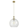 thumbnail image 1 of 415-1PR-BB-G122-14 Innovations Lighting Astor - 1 Light Cord Hung Rope Pendant-14 Inch Wide and 18.5 Inch Tall-Brushed Brass Finish, 1 of 1