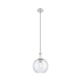 thumbnail image 1 of 415-1SR-SN-G124-10 Innovations Lighting Astor - 1 Light Stem Hung Rope Mini Pendant-13.75 Inch Tall and 10 Inch Wide-Satin Nickel Finish-Seedy Glass, 1 of 1
