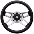 thumbnail image 1 of 415 Challenger Steering Wheels, Silver Satin, 1 of 1