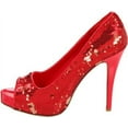 thumbnail image 1 of 415-FLAMINGO, 4 Inch Heel Glitter Shoes, 1 of 6