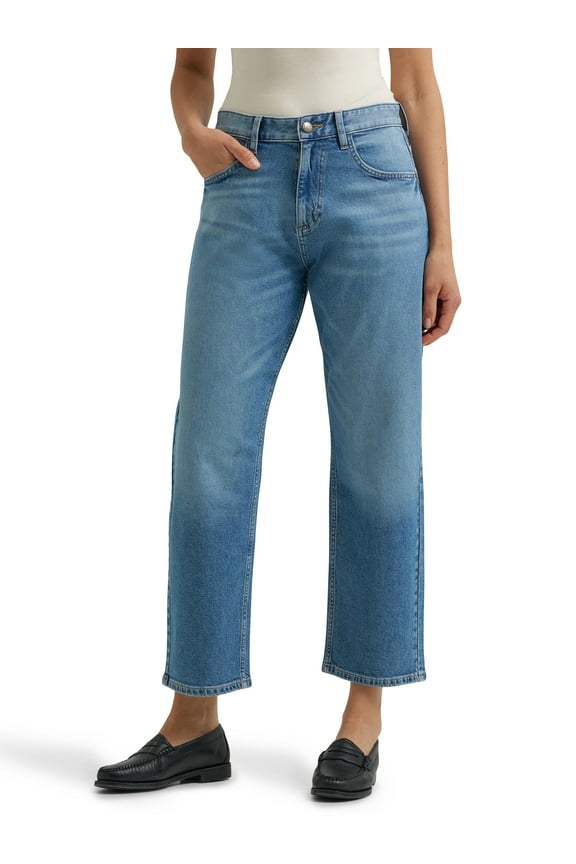 ® Women's Heritage High-Rise Classic Straight Leg Denim Jean, Sizes 2-18