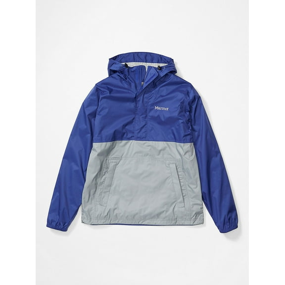 41520 Marmot Men's PreCip Eco Anorak Jacket Royal Night/Sleet L