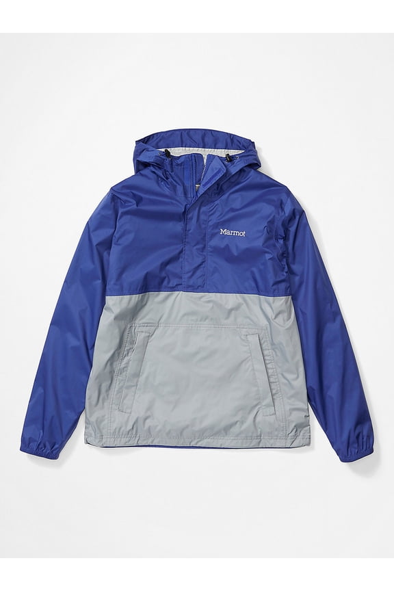 41520 Marmot Men's PreCip Eco Anorak Jacket Royal Night/Sleet L
