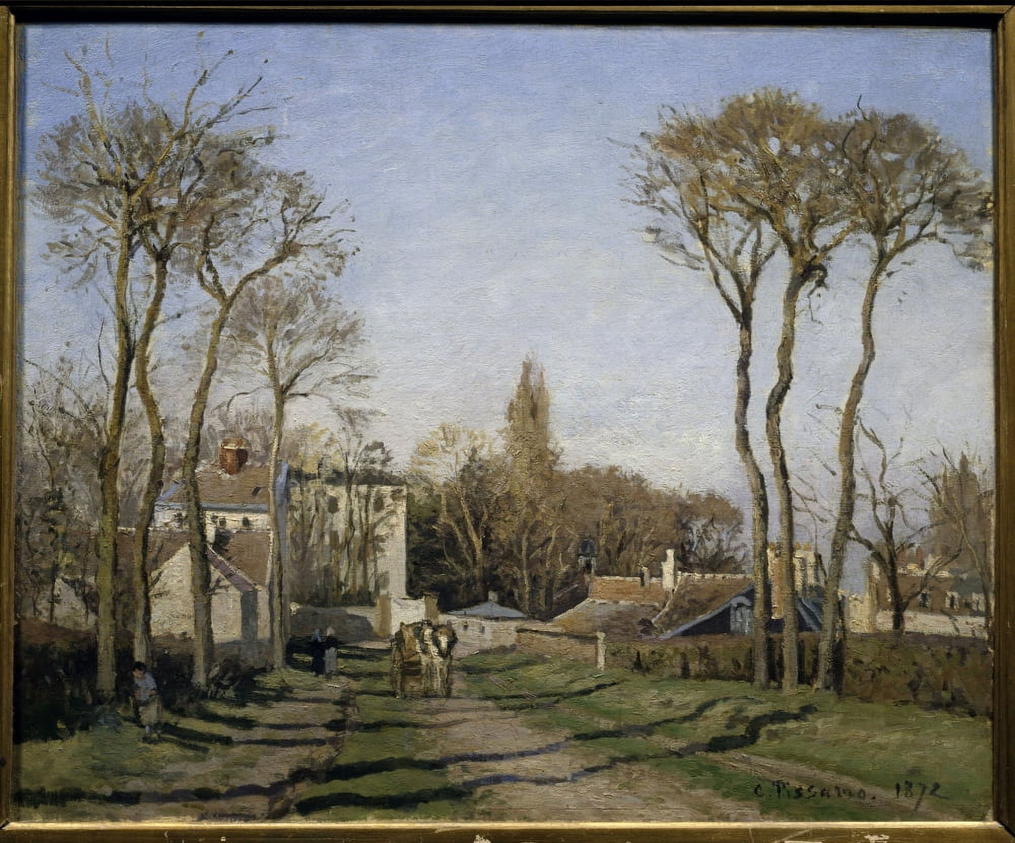 4155 Camille Pissarro (1830-1903) French School Canvas Art - (36 x 24)