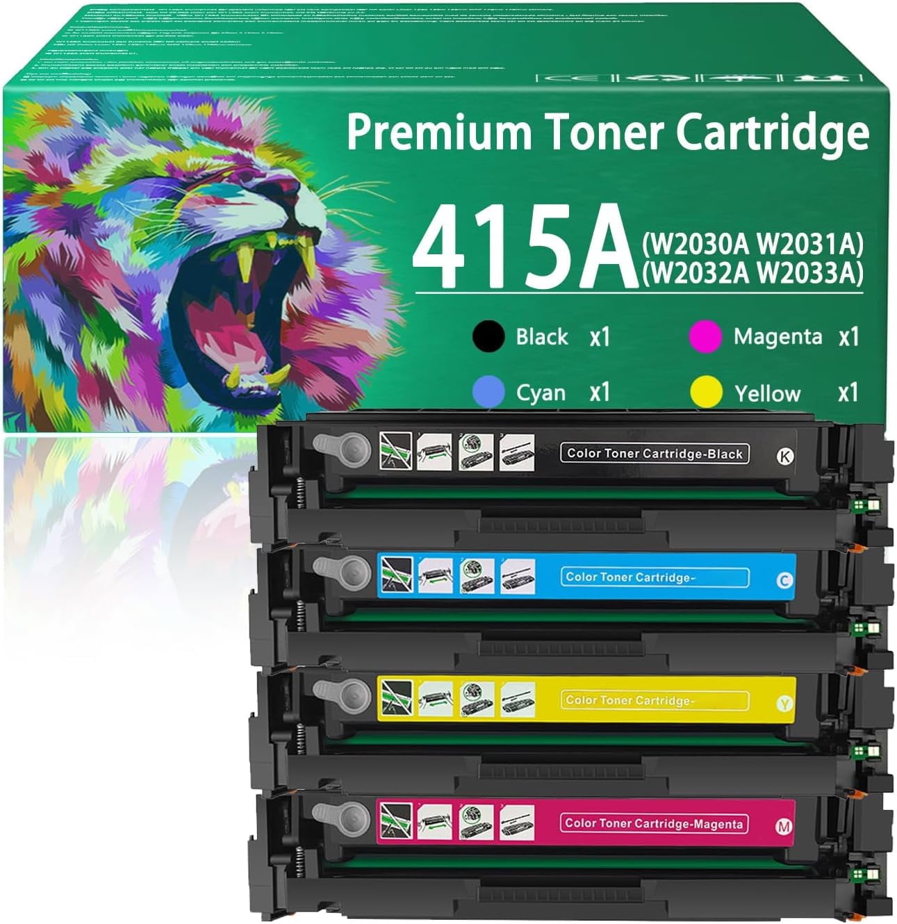 Black Point Toner Cartridge for W2030A (HP 415A) with Chip - Black - for HP Colo Black Point Toner Cartridge for W2030A (HP 415A) with Chip - Black - for HP Colo