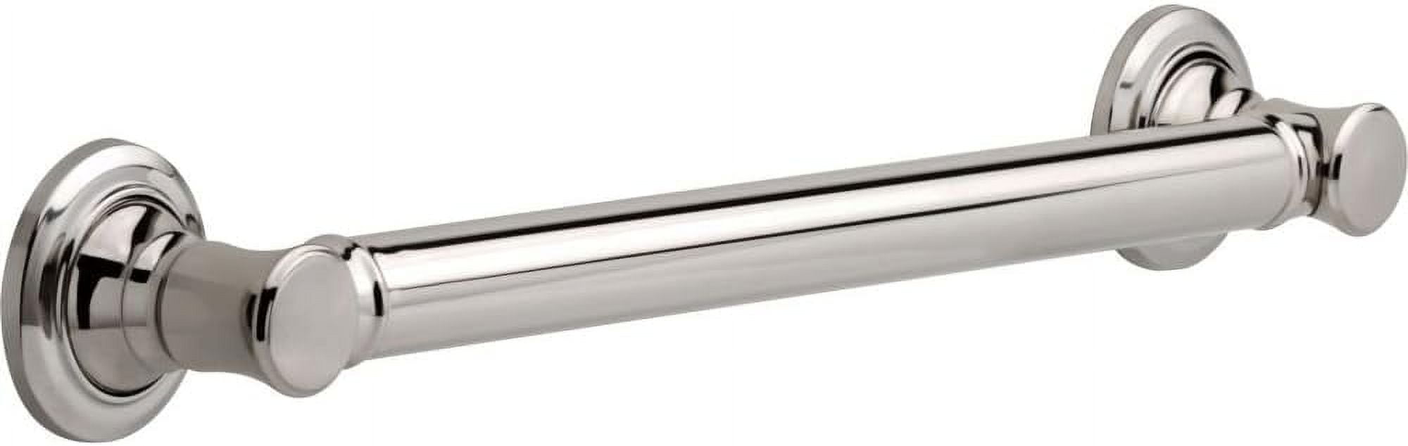 Polished Chrome 18" Wall Mounted Bathroom Grab Bar