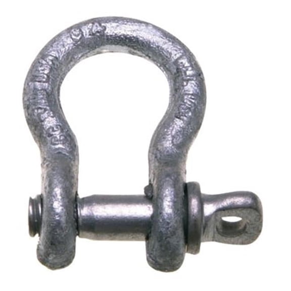 419 5-16 Inch 3-4T Anchor Shackle W-Screwpin