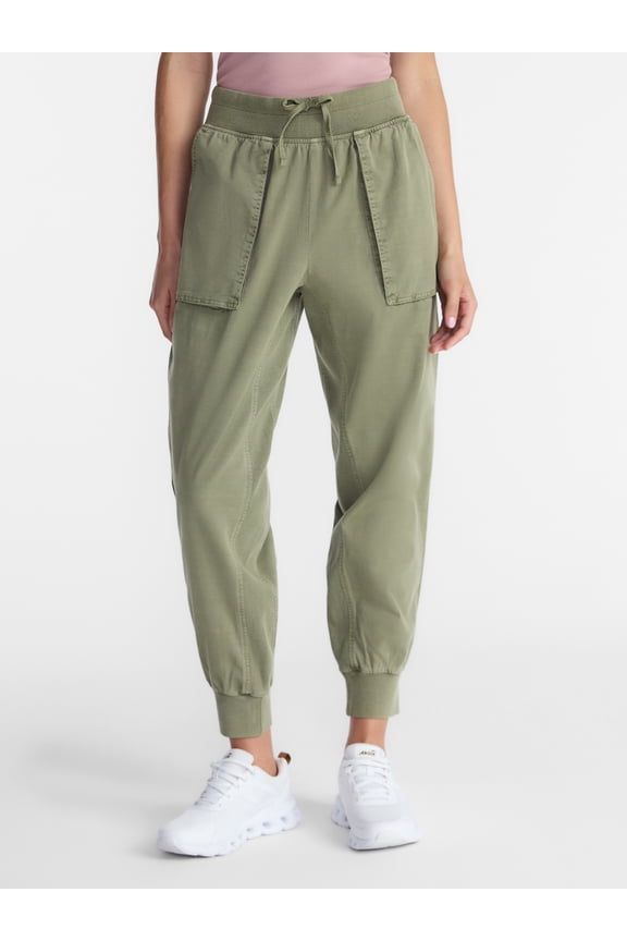 Women's and Women's Plus Relaxed Fit Joggers, 28'' Inseam, Sizes XS-4X