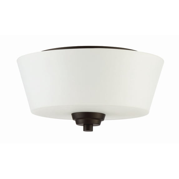41982-ESP Craftmade Lighting Grace - Two Light Flush Mount - 13 inches wide by 7.5 inches high