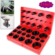 419PCS SAE Metric Rubber O-Ring Washer Assortment Kit Automotive Storage Case ORing Set 32 SAE Sizes
