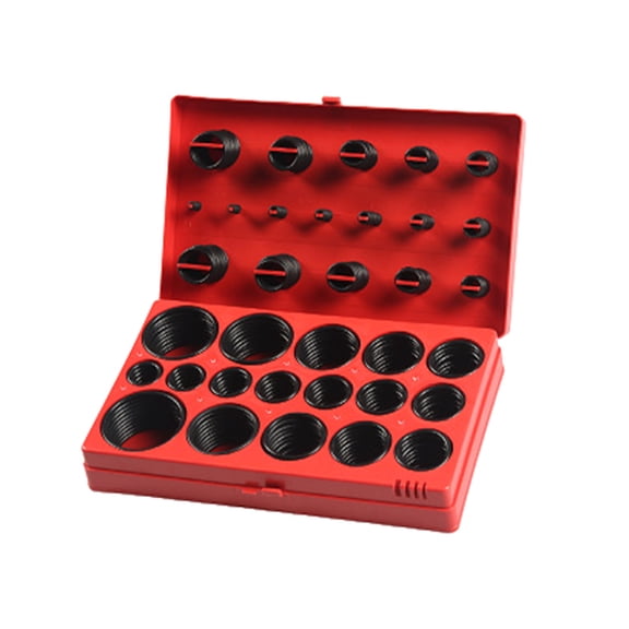 419Pcs Metric O Rings Kit for Hydraulics Hose Air and Sealing Repair Nitrile O Rings Kit Washer Gasket Assortment