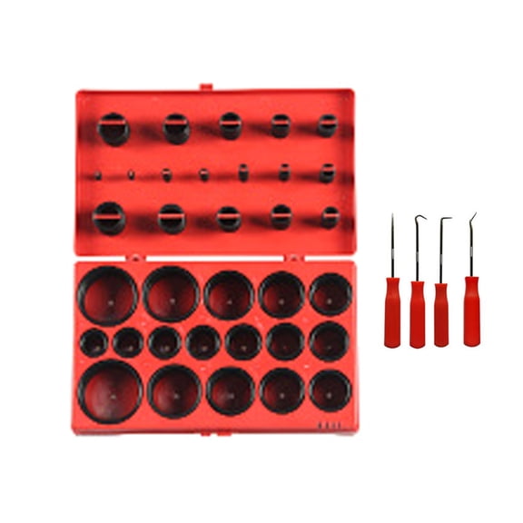 419Pcs Washer Gasket Assortment Metric O Rings for Air and Sealing Repair Rubber Seals O Rings Nitrile O Rings