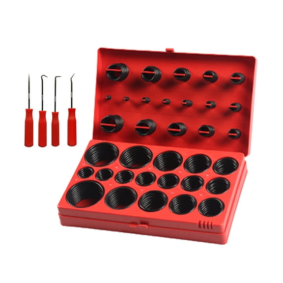 419Pieces Metric O Rings Kit 32 Metric Size O Rings Kit Washer Gasket Assortment Rubber Seals for Faucet Plumbing Repair