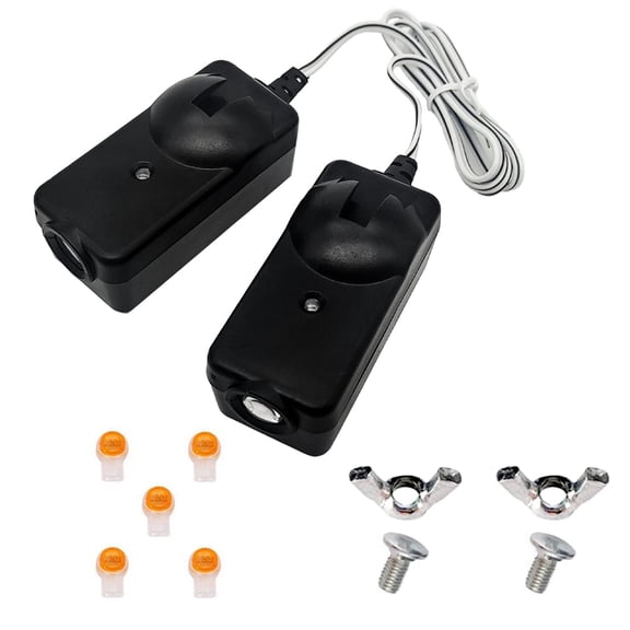 41A5034 Safety Sensor Kit Replacement for Chamberlain Craftsman Garage Door Sensors, Safety Sensor Beam Eyes Compatible with Chamberlain Craftsman Garage Door Openers After 1997