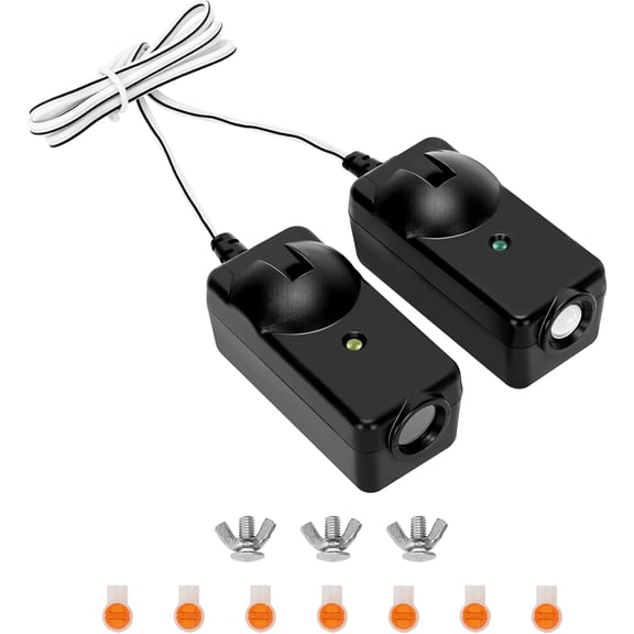 41A5034 Safety Sensor Kit, Replacement for Craftsman/Chamberlain/ Garage Door Sensor, Compatible with /Chamberlain/Craftsman Garage Door openers Made After 1997