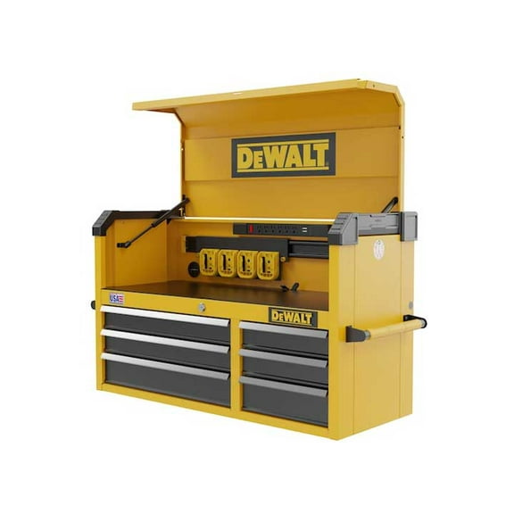 41IN 6DRAWER TOOL CHESTBLACK/YELLOW