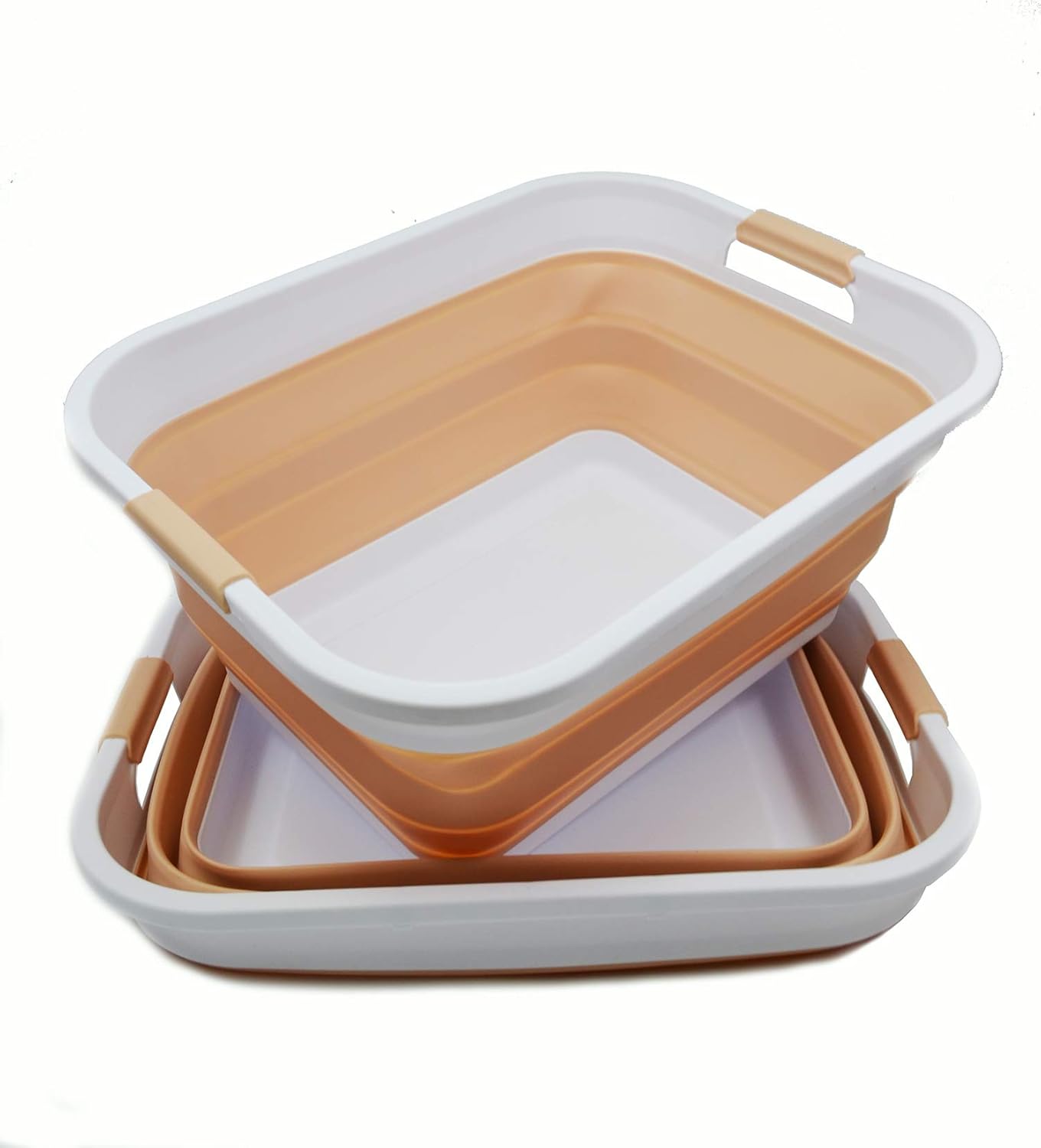 41L (10.8 gallon) Collapsible Plastic Laundry BasketFoldable Pop Up