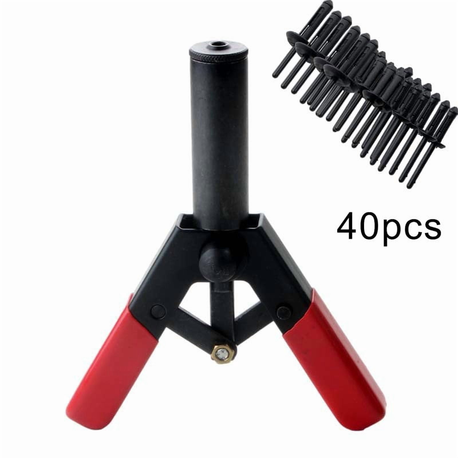 41Pcs Quick Set Riveting Tool with 40 Rivets - Perfect for Automotive ...