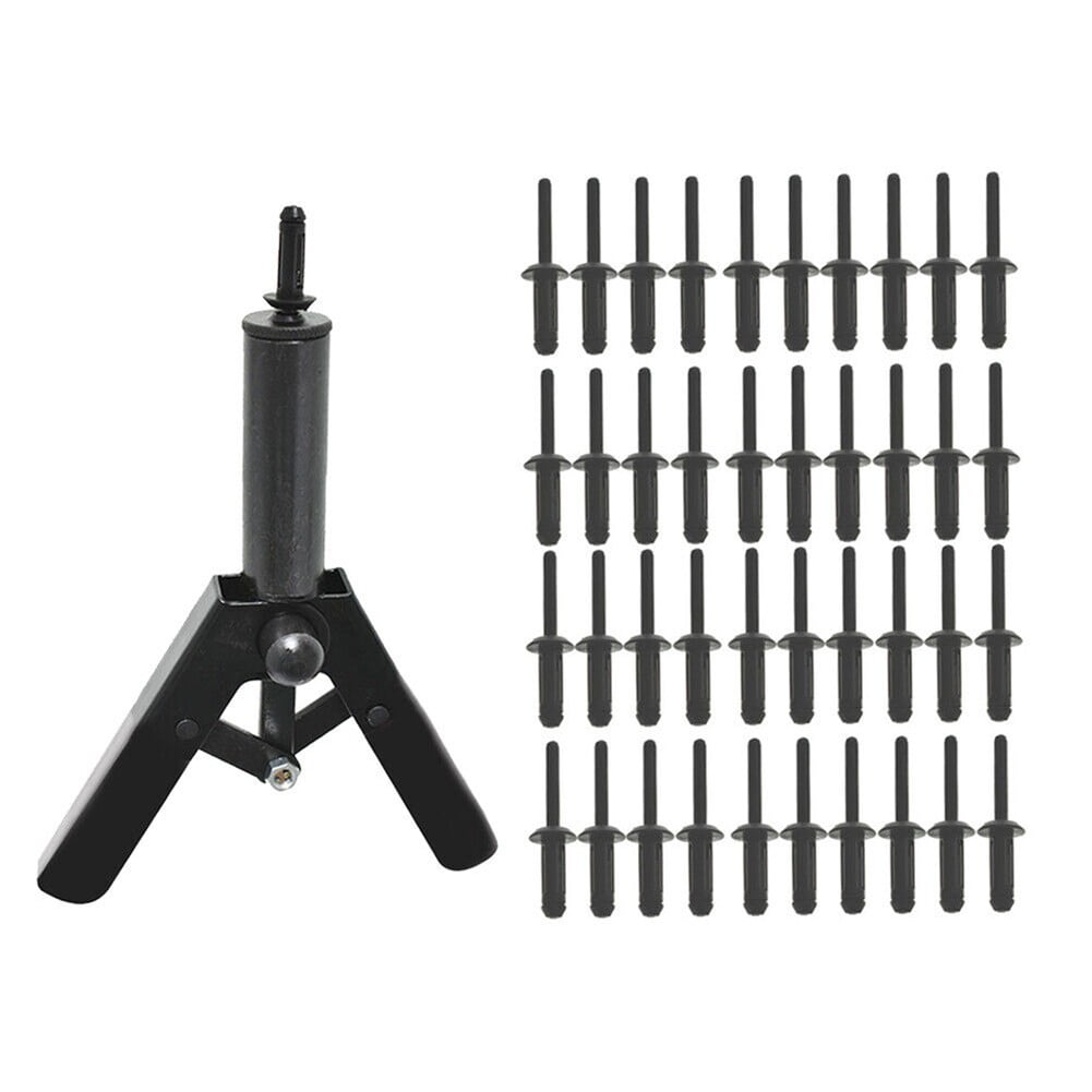 41Pcs Quick Set Riveting Tool with 40 Rivets - Perfect for Automotive ...