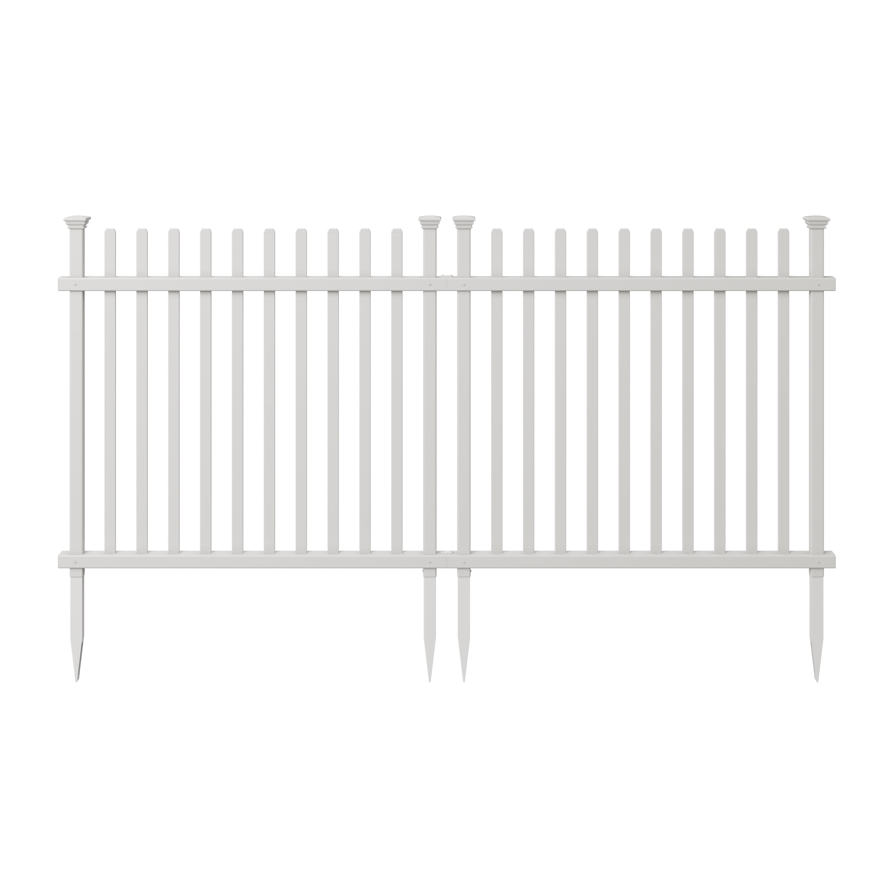 Zippity Outdoor Vinyl Picket Fence Panels (2-Pack) - 41
